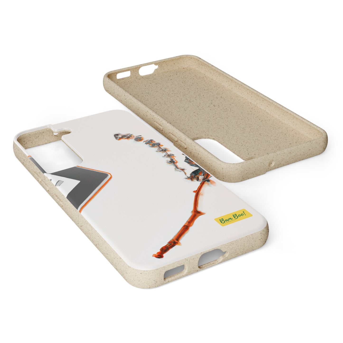 "Fusing Nature and Technology: A Hybrid Art Piece" - Bam Boo! Lifestyle Eco-friendly Cases