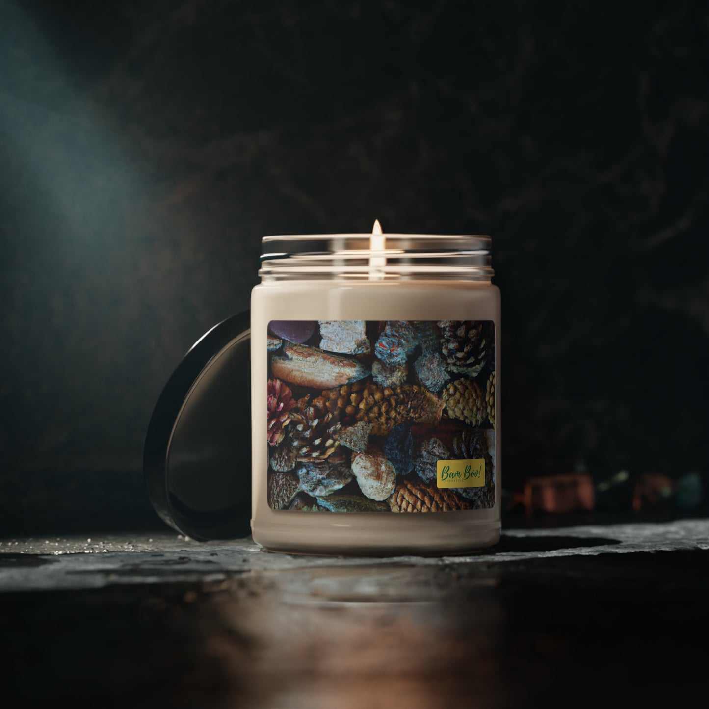 "Earthly Expressions: An Artistic Journey through Nature" - Bam Boo! Lifestyle Eco-friendly Soy Candle