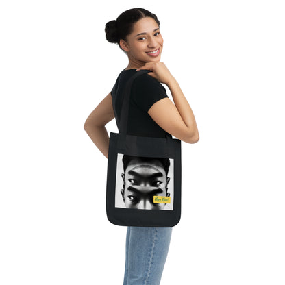 "Asymetric Self-Portrait" - Bam Boo! Lifestyle Eco-friendly Tote Bag
