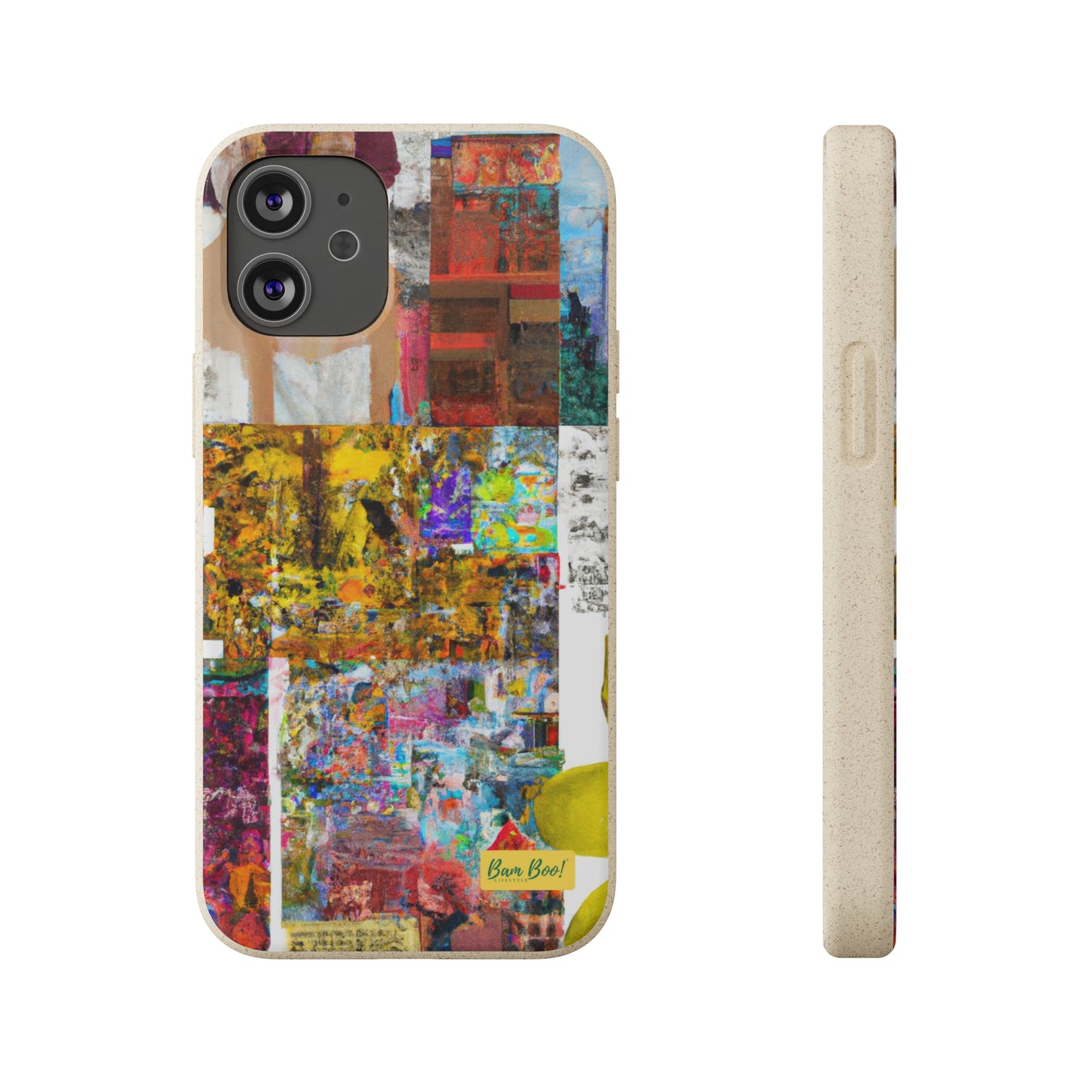 "Exploring Unity in Diversity: A Mixed Media Collage" - Bam Boo! Lifestyle Eco-friendly Cases