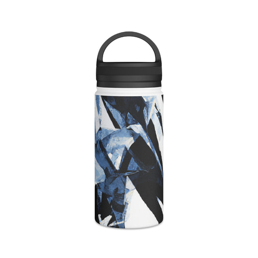Spirit of the Game: An Artistic Exploration - Go Plus Stainless Steel Water Bottle, Handle Lid