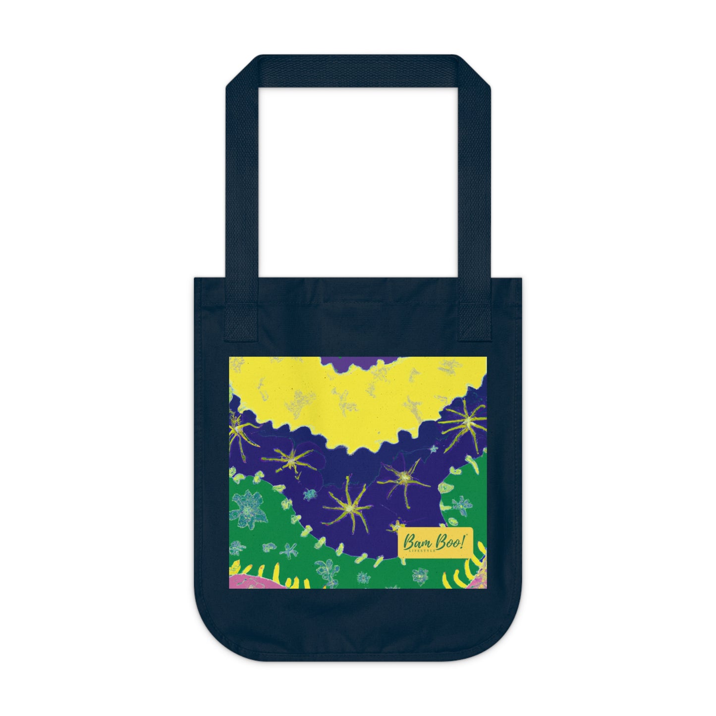 Vibrant Nature: A Digital Ode to the Beauty of Nature - Bam Boo! Lifestyle Eco-friendly Tote Bag