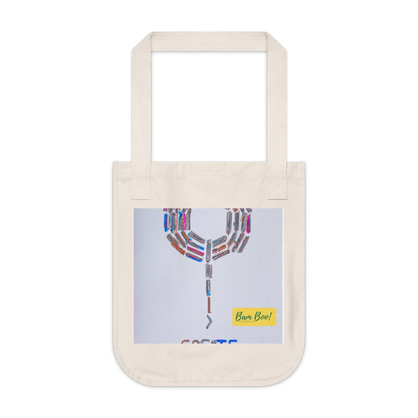 "Collage of Possibilities: An Expression of Inspiration" - Bam Boo! Lifestyle Eco-friendly Tote Bag