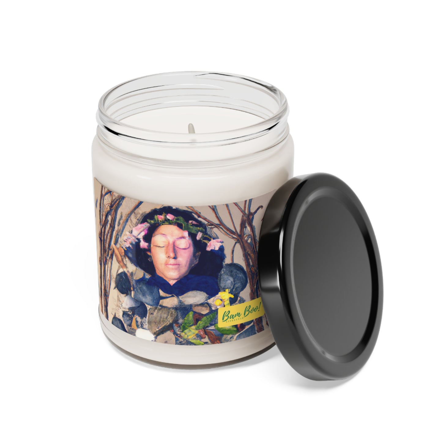"Nature's Canvas: Crafting a Self-Portrait" - Bam Boo! Lifestyle Eco-friendly Soy Candle