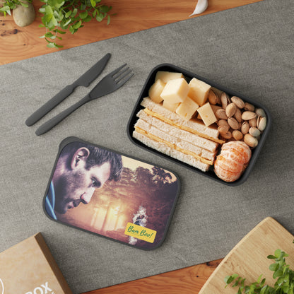 "A Reflection of Identity: Crafting a Surreal Self-Portrait" - Bam Boo! Lifestyle Eco-friendly PLA Bento Box with Band and Utensils