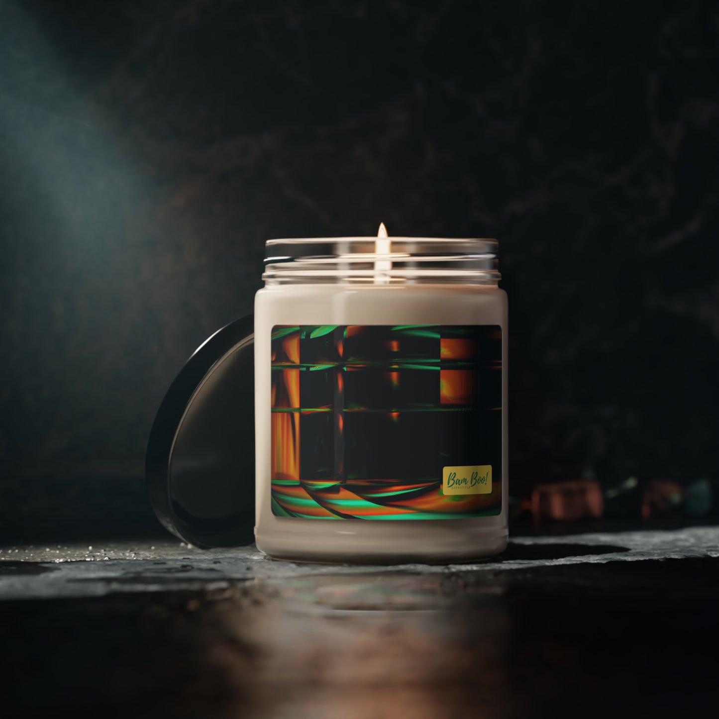 "Luminescent Texture" - Bam Boo! Lifestyle Eco-friendly Soy Candle