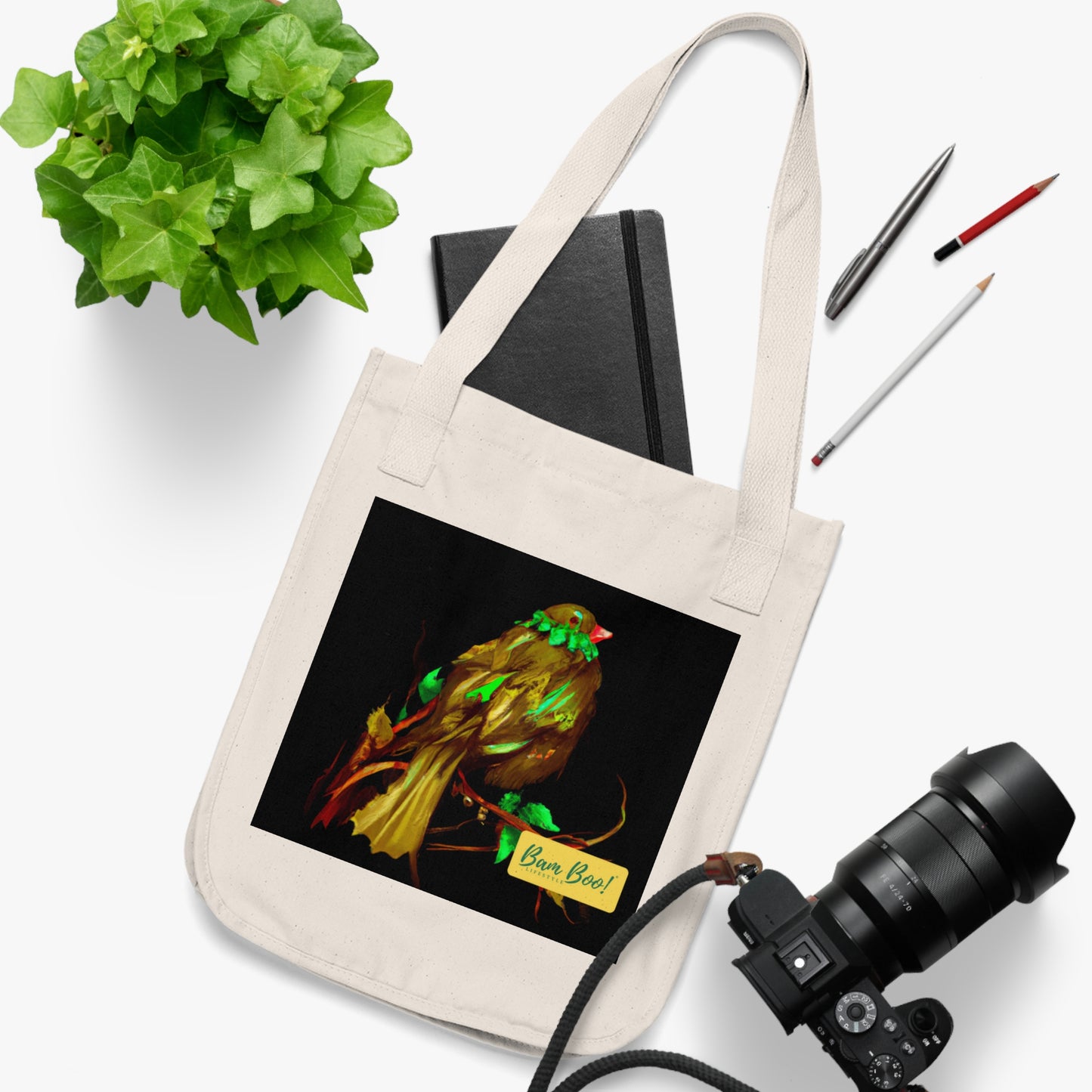 "Vibrant Nature" - Bam Boo! Lifestyle Eco-friendly Tote Bag