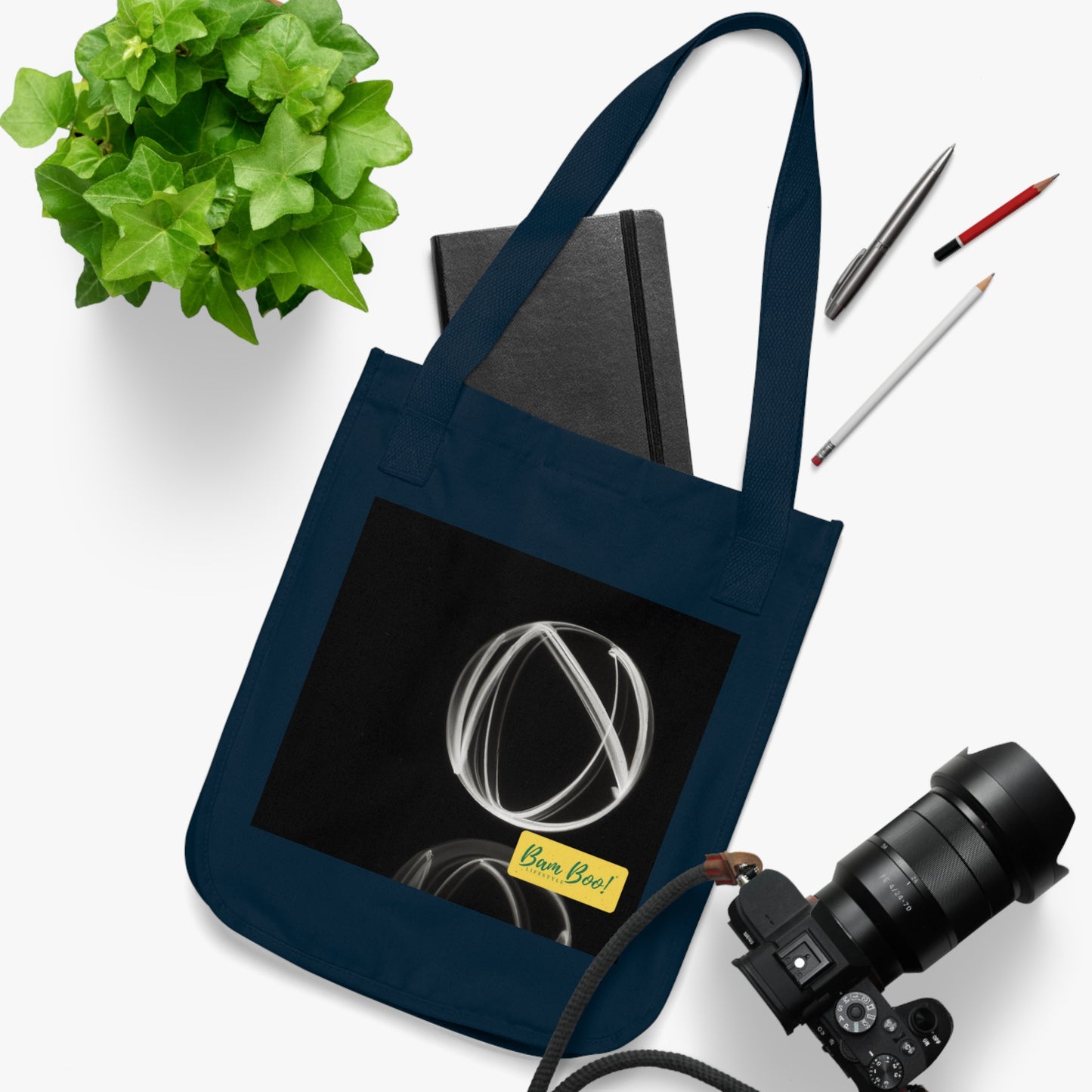 "Illuminating the Shifting Landscape of Emotion". - Bam Boo! Lifestyle Eco-friendly Tote Bag