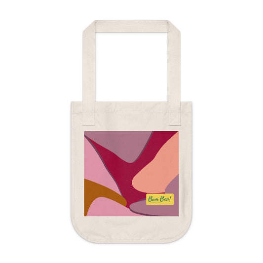 "Vibrant Emotions: Colorful Abstraction" - Bam Boo! Lifestyle Eco-friendly Tote Bag
