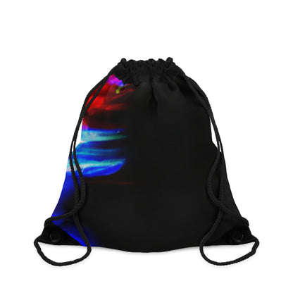 "Capturing the Thrill of the Game: An Athletic Inspired Artwork" - Go Plus Drawstring Bag
