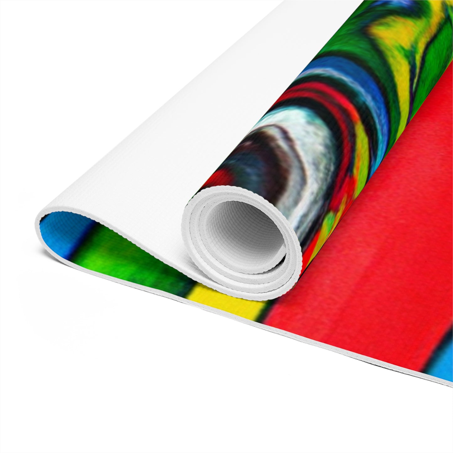 "Energized Sports Art: Capturing the Motion of the Game" - Go Plus Foam Yoga Mat