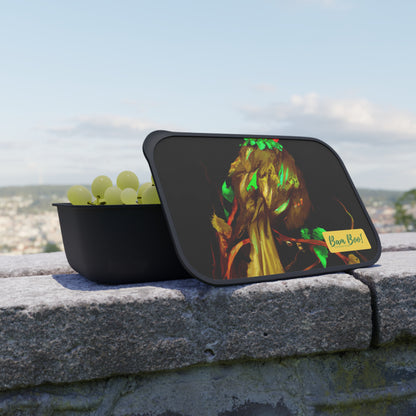 "Vibrant Nature" - Bam Boo! Lifestyle Eco-friendly PLA Bento Box with Band and Utensils