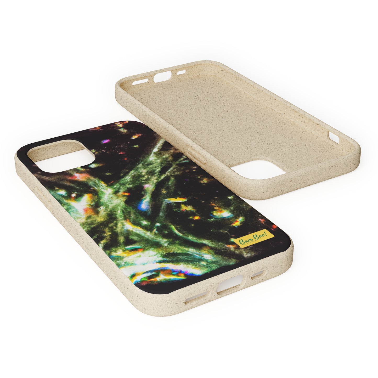 "The Splendid Symphony: An Abstract Exploration of Nature's Intricacies" - Bam Boo! Lifestyle Eco-friendly Cases