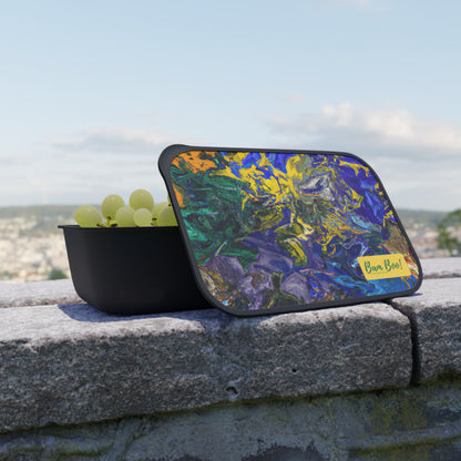 "The Harmonious Palette" - Bam Boo! Lifestyle Eco-friendly PLA Bento Box with Band and Utensils