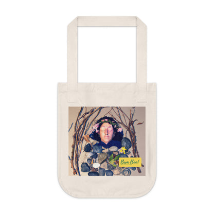 "Nature's Canvas: Crafting a Self-Portrait" - Bam Boo! Lifestyle Organic Tote Bag