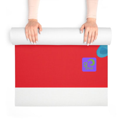 "No Time to Lose: A Colorful Celebration of Sports Iconography" - Go Plus Foam Yoga Mat