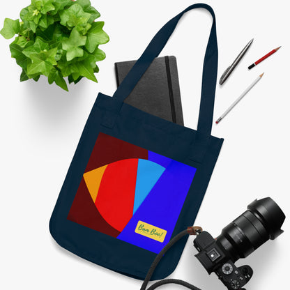 "Exploring Chromatic Contrasts: Painting with Dynamic Color and Form" - Bam Boo! Lifestyle Eco-friendly Tote Bag