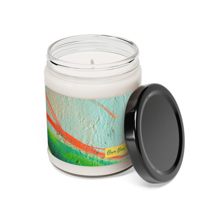 "Nature's Patterns: An Abstract Art Journey" - Bam Boo! Lifestyle Eco-friendly Soy Candle