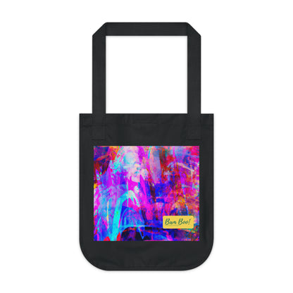 "Abstract Expressionism: Exploring Color and Texture" - Bam Boo! Lifestyle Eco-friendly Tote Bag