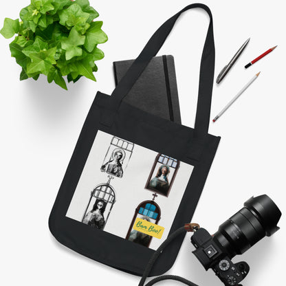 "I AM: An Artistic Fusion of Me" - Bam Boo! Lifestyle Eco-friendly Tote Bag
