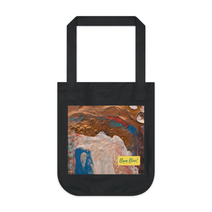 "Mixed Media Expression: Exploring Nature Through Abstract Landscapes" - Bam Boo! Lifestyle Eco-friendly Tote Bag