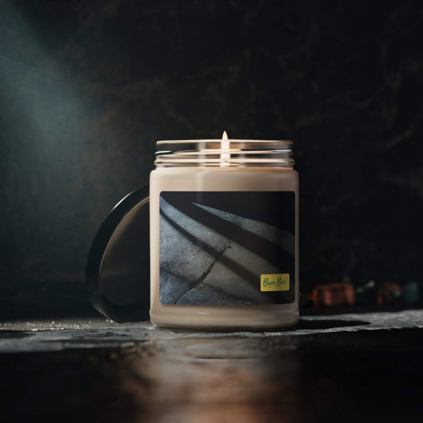 "Illuminating Contrasts: Exploring the Interface between Nature and Man" - Bam Boo! Lifestyle Eco-friendly Soy Candle