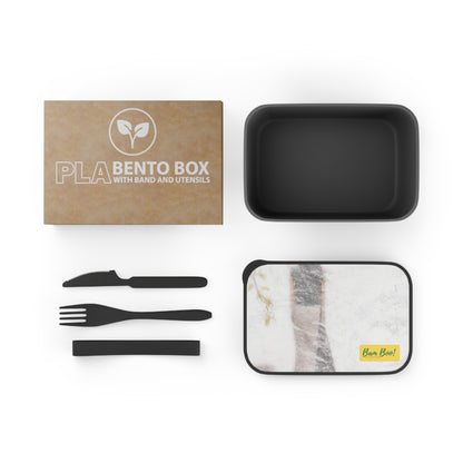 "The Intersection of Humanity and Nature" - Bam Boo! Lifestyle Eco-friendly PLA Bento Box with Band and Utensils