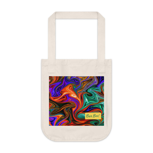 "Freedom in Colored Motion" - Bam Boo! Lifestyle Eco-friendly Tote Bag