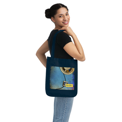 "Boldly Blending: A Digital-Analog Collage" - Bam Boo! Lifestyle Eco-friendly Tote Bag