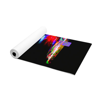 "Capturing the Thrill of the Game: An Athletic Inspired Artwork" - Go Plus Foam Yoga Mat