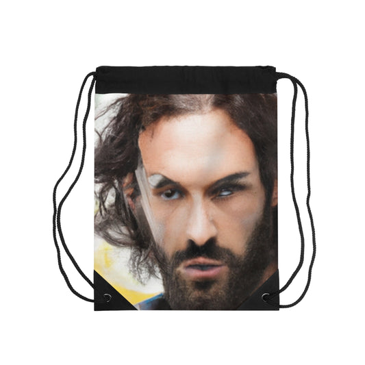 "Sports Spectacle: Photographic Graphics Masterpiece" - Go Plus Drawstring Bag