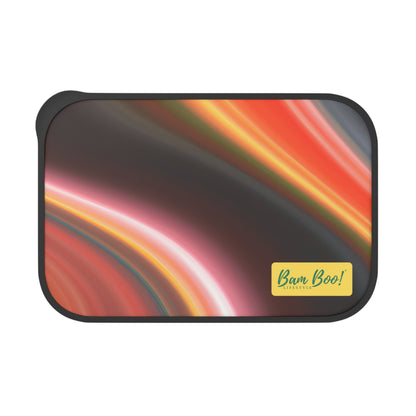 "Exploring Light, Color, and Movement: An Experimental Art Creative Journey" - Bam Boo! Lifestyle Eco-friendly PLA Bento Box with Band and Utensils
