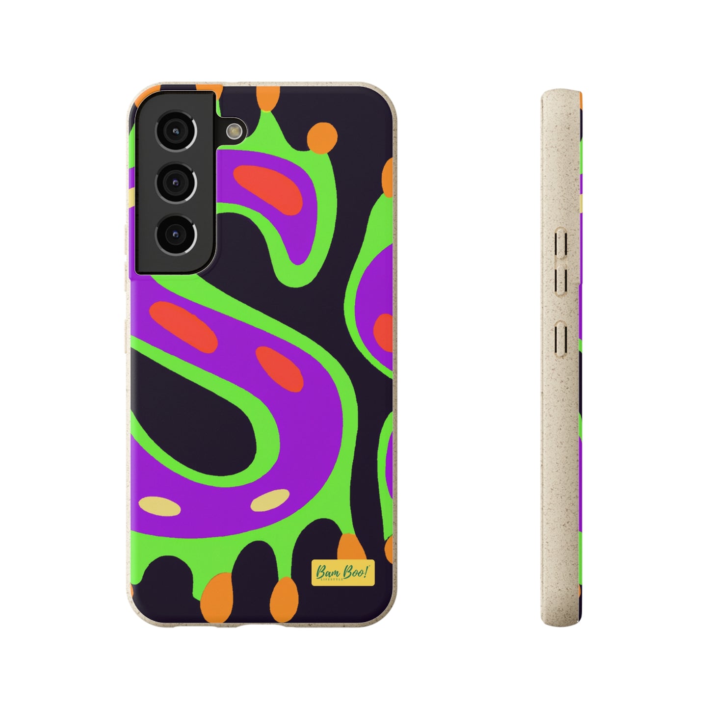 "The Swirling Spectrum of 'S' Shapes" - Bam Boo! Lifestyle Eco-friendly Cases
