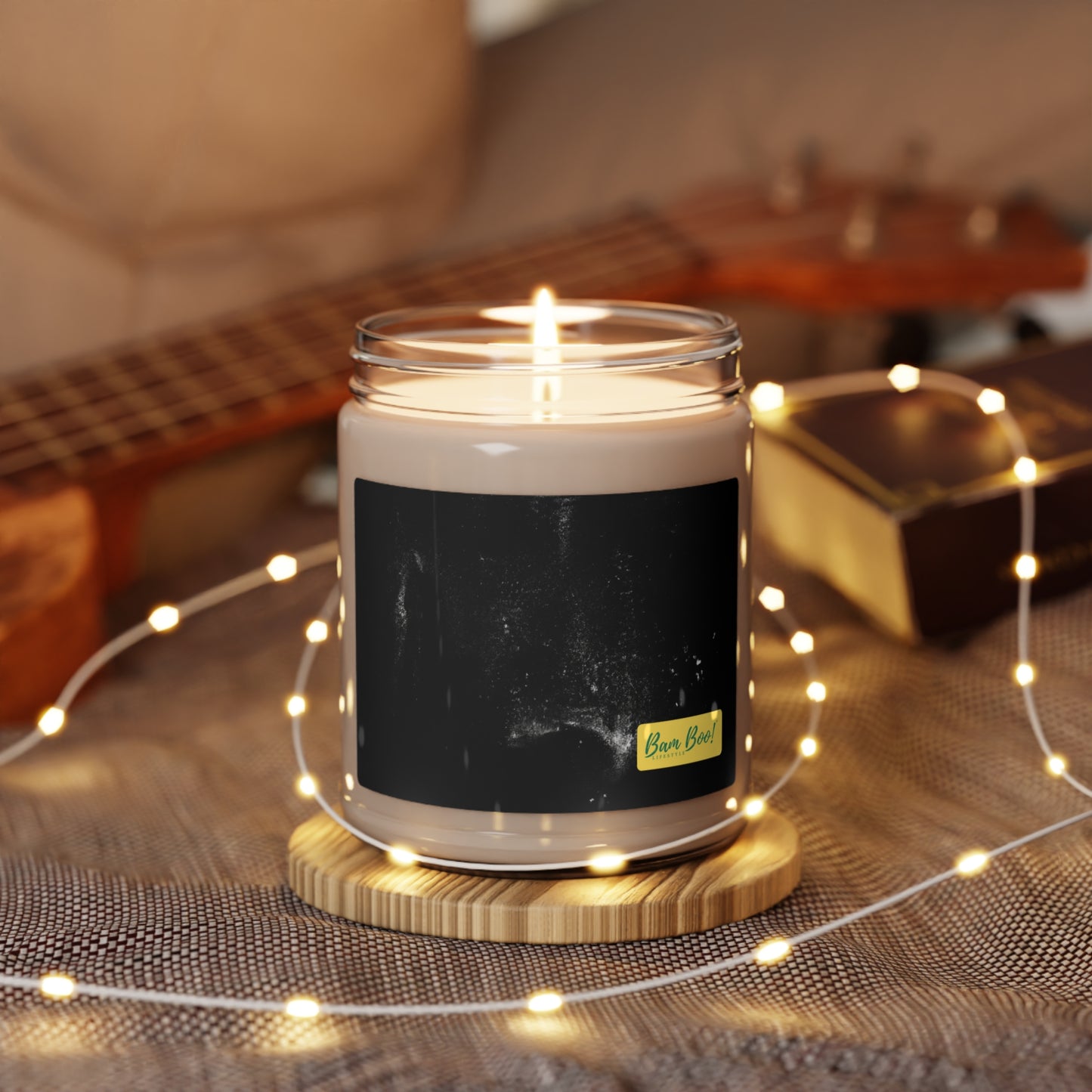 "Shades of Emotion: Exploring the Binary Nature of Light and Dark" - Bam Boo! Lifestyle Eco-friendly Soy Candle