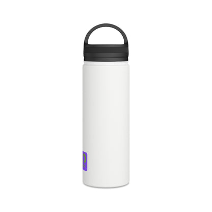 Celebrate the Sport: A Vibrant Artwork of Energy & Passion - Go Plus Stainless Steel Water Bottle, Handle Lid