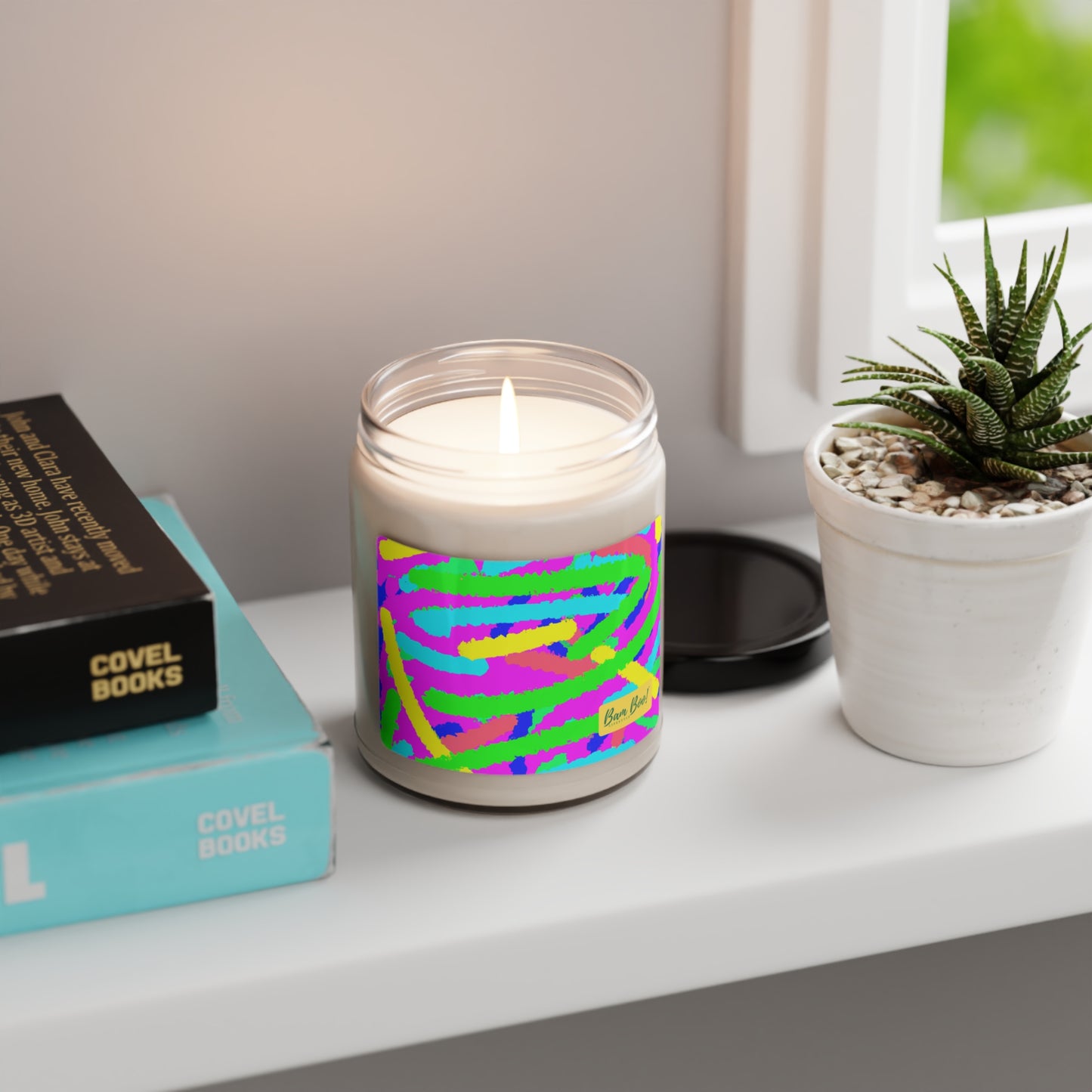 "Radiant Resonance: Exploring Color Through Emotion" - Bam Boo! Lifestyle Eco-friendly Soy Candle