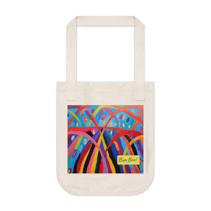 "Abstract Artistry: Exploring Your Creative Canvas" - Bam Boo! Lifestyle Eco-friendly Tote Bag