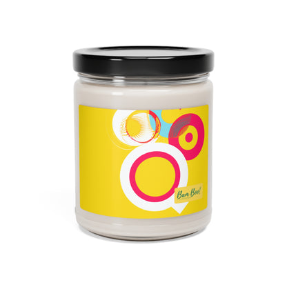 "Abstract Imaginary: Crafting a Digital Mosaic". - Bam Boo! Lifestyle Eco-friendly Soy Candle
