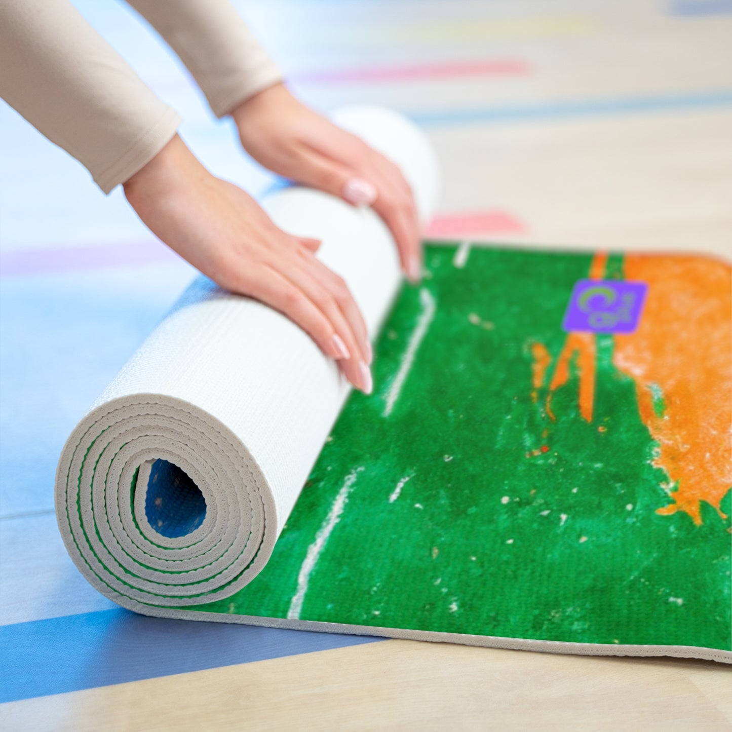 "Dynamic Sporting Spectacle: Capturing the Excitement of Your Favorite Sport!" - Go Plus Foam Yoga Mat