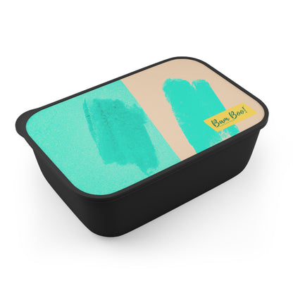 "Contrasting Emotions: Exploring the Interplay of Color and Feeling" - Bam Boo! Lifestyle Eco-friendly PLA Bento Box with Band and Utensils