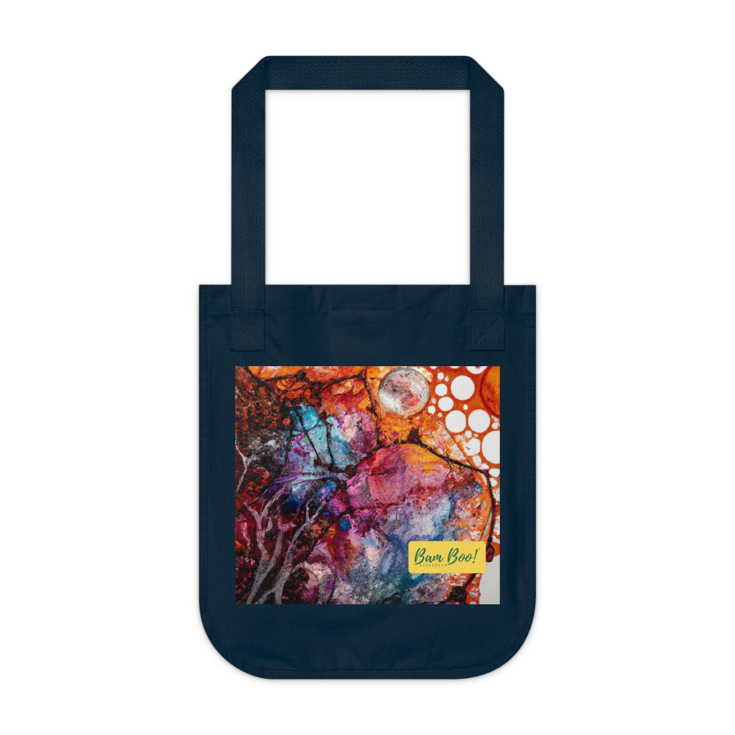 "Interconnectedness Through Artistic Expression" - Bam Boo! Lifestyle Eco-friendly Tote Bag