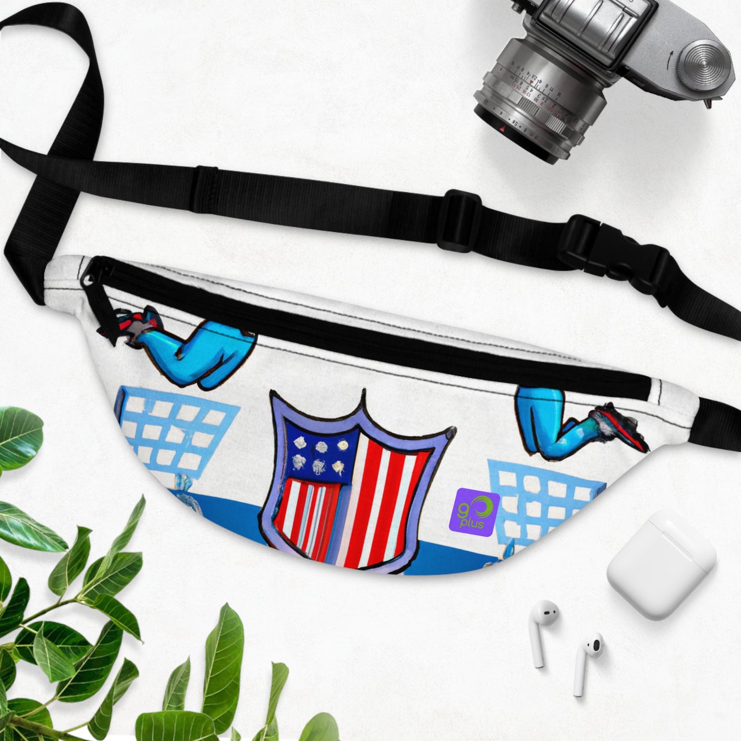 "Unstoppable Glory: Capturing the Power of Sports" - Go Plus Fanny Pack