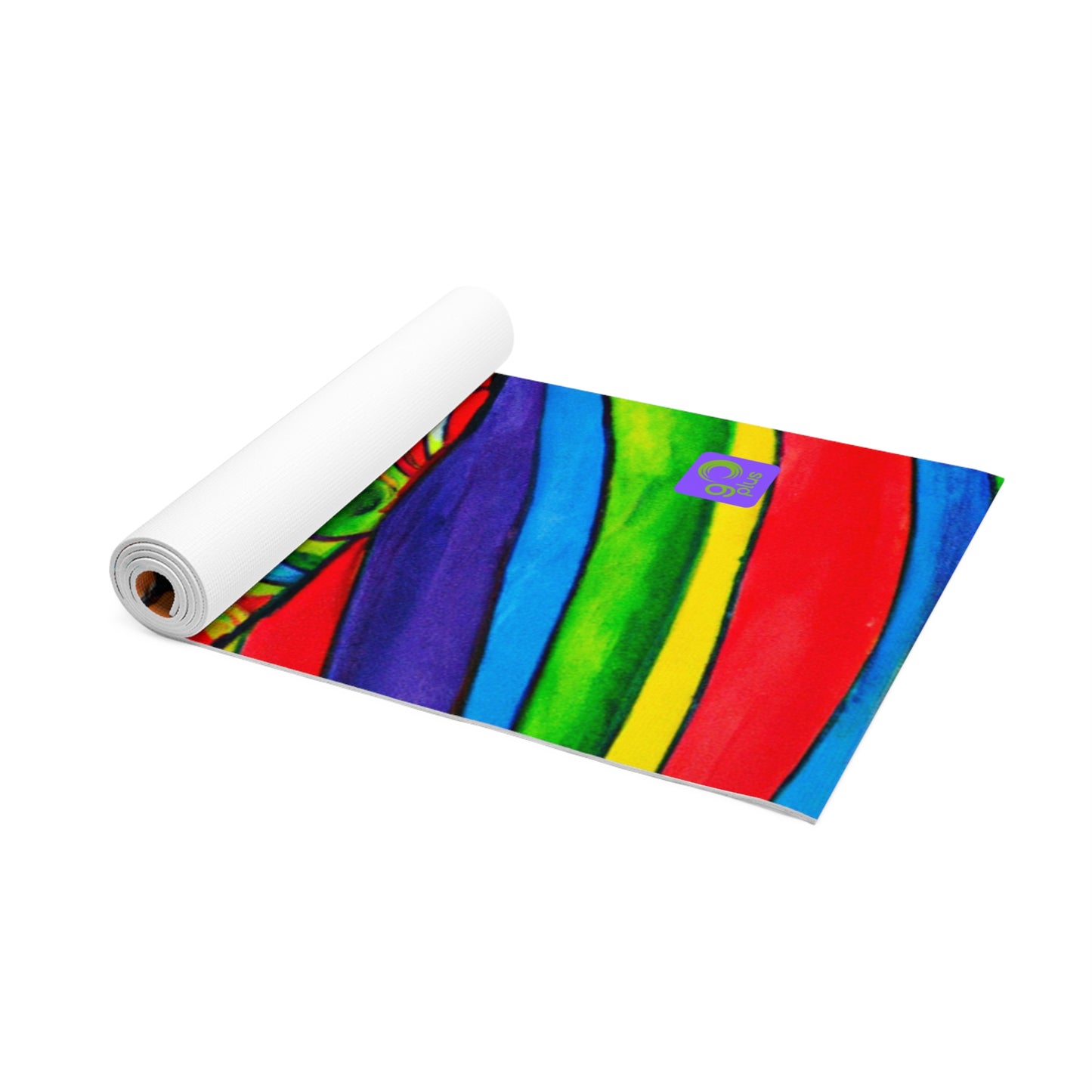 "Energized Sports Art: Capturing the Motion of the Game" - Go Plus Foam Yoga Mat