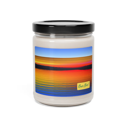 "Abstract Landscape: Visual Expeditions" - Bam Boo! Lifestyle Eco-friendly Soy Candle