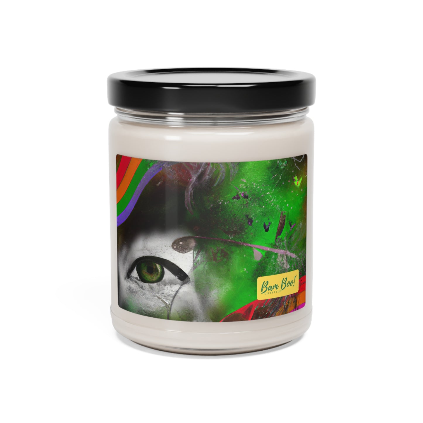 "Visually Challenging: Interweaving Photography and Painting" - Bam Boo! Lifestyle Eco-friendly Soy Candle