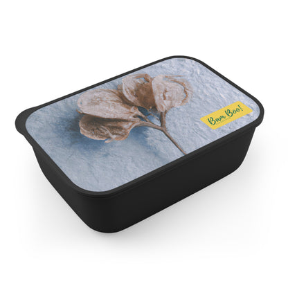 "Surprising Beauty: An Unexpected Artpiece" - Bam Boo! Lifestyle Eco-friendly PLA Bento Box with Band and Utensils