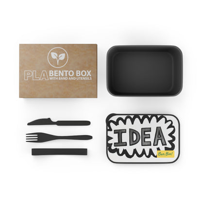 "Metamorphosis: Exploring Transformation Through Art" - Bam Boo! Lifestyle Eco-friendly PLA Bento Box with Band and Utensils