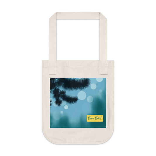 "Finding Harmony in Nature's Reflection" - Bam Boo! Lifestyle Eco-friendly Tote Bag