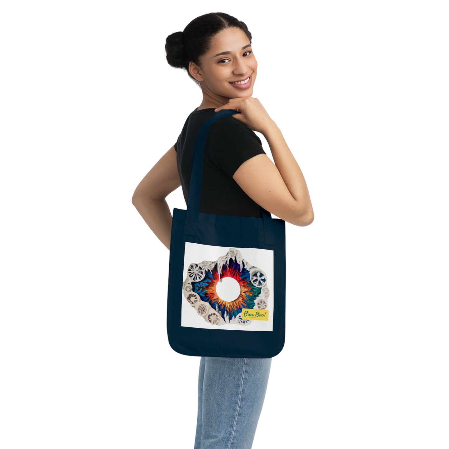 'My Shapes of Life' - Bam Boo! Lifestyle Eco-friendly Tote Bag