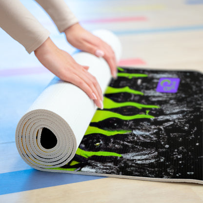 "The Dynamic Fan: Exquisite Art Showcasing Your Fandom" - Go Plus Foam Yoga Mat